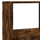 vidaXL füstös tölgy színű szerelt fa térelválasztó 100 x 33 x 175 cm