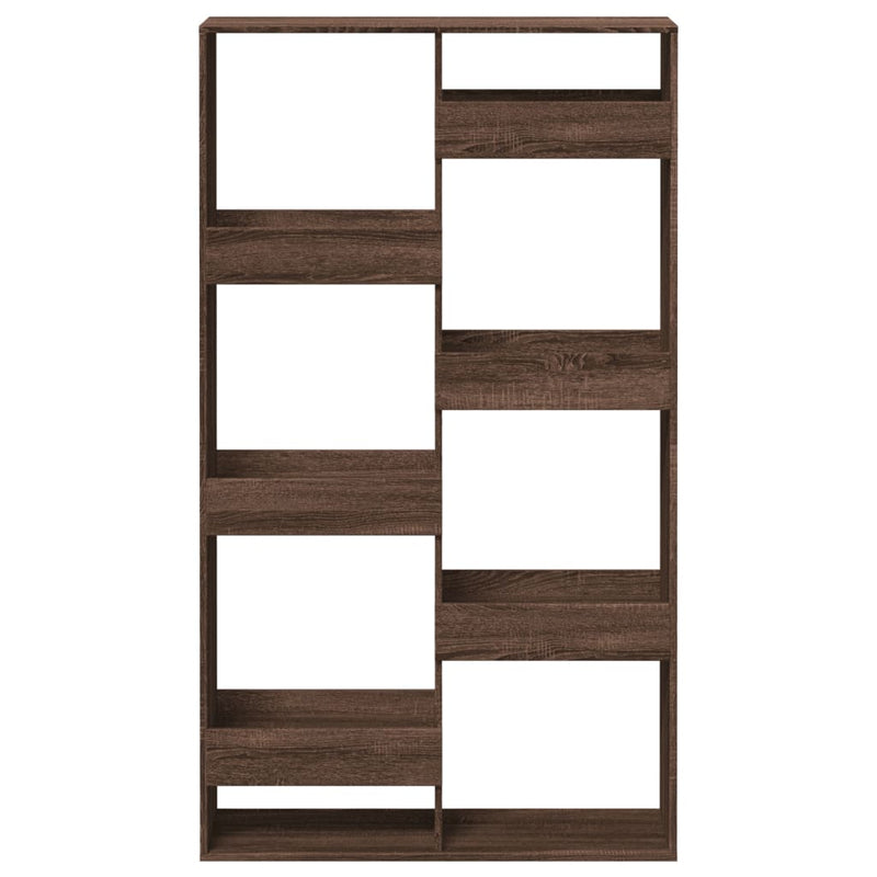 vidaXL barna tölgy színű szerelt fa térelválasztó 100 x 33 x 175 cm