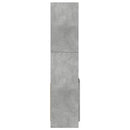vidaXL betonszürke szerelt fa magasszekrény 92 x 33 x 140 cm