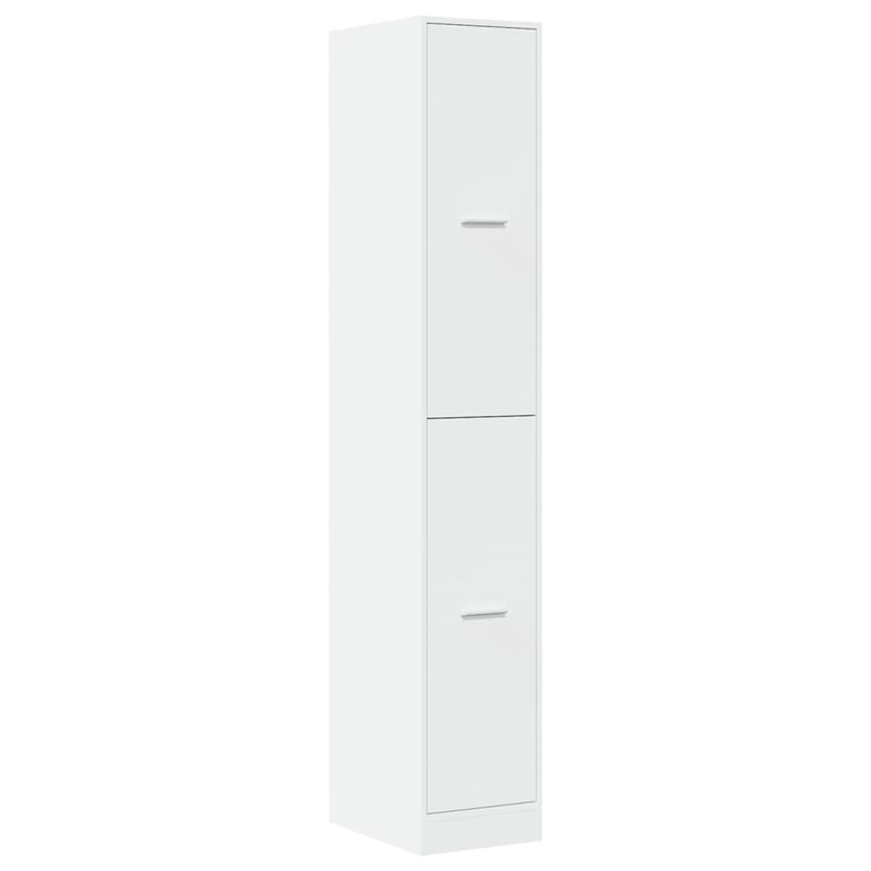 vidaXL fehér patikusszekrény 30 x 41 x 174,5 cm rétegelt fából