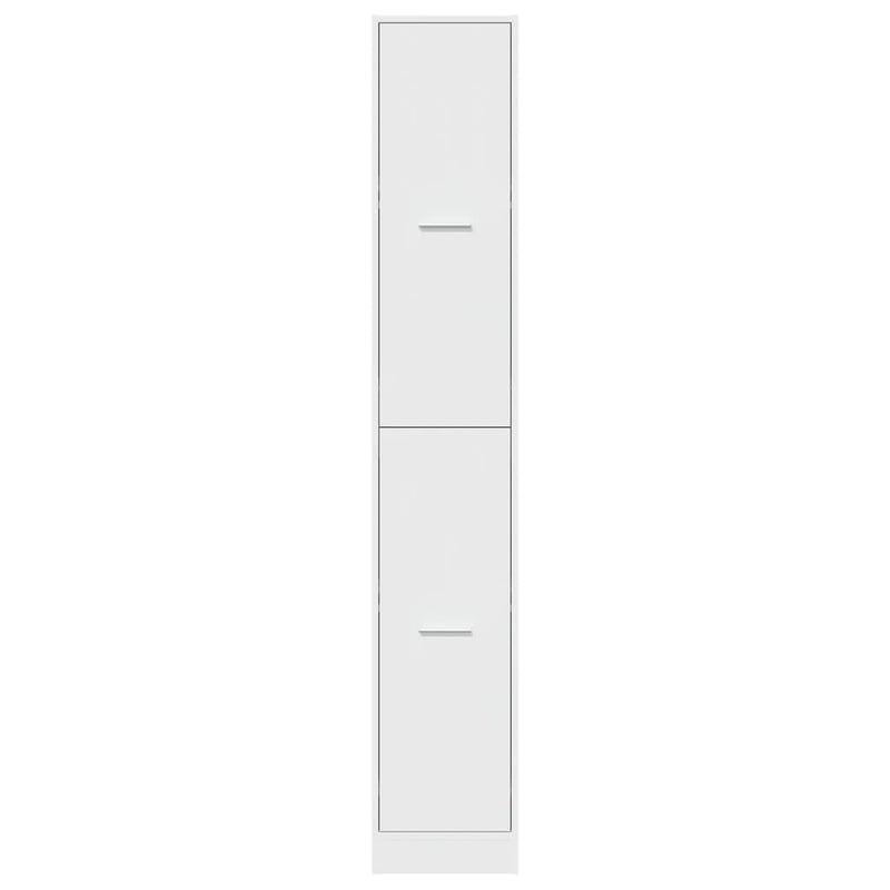 vidaXL fehér patikusszekrény 30 x 41 x 174,5 cm rétegelt fából