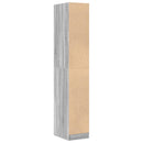 vidaXL szürke sonoma színű szerelt fa patikaszekrény 30 x 41x 174,5 cm