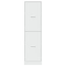 vidaXL fehér szerelt fa patikaszekrény 40 x 41 x 144,5 cm