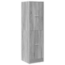 vidaXL szürke sonoma színű szerelt fa patikaszekrény 40x41x144,5 cm