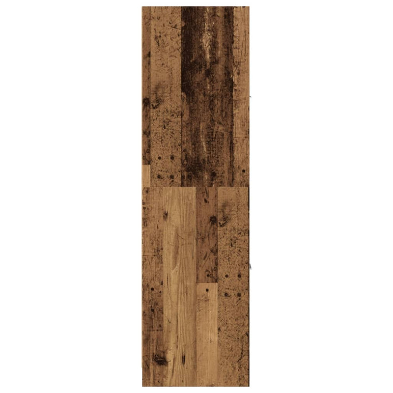 vidaXL antik fa színű szerelt fa patikaszekrény 40 x 41 x 144,5 cm