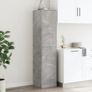 vidaXL betonszürke szerelt fa patikaszekrény 40 x 41 x 174,5 cm