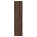 vidaXL barna tölgy színű szerelt fa patikaszekrény 40 x 41 x 174,5 cm