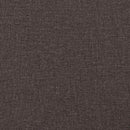 vidaXL sötétbarna szövet hintaszék 74 x 90 x 102 cm