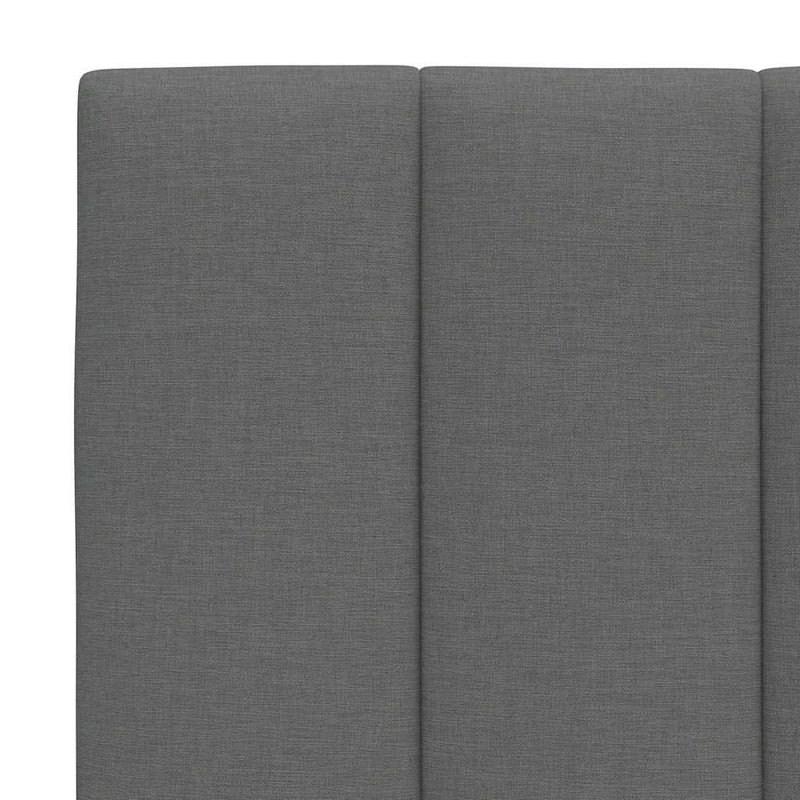 vidaXL sötétszürke szövet fejtámla párna Hanko 80 cm