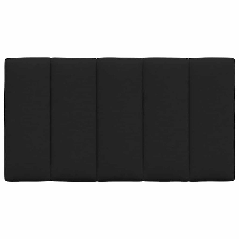 vidaXL fekete szövet fejtámla párna Hanko 80 cm