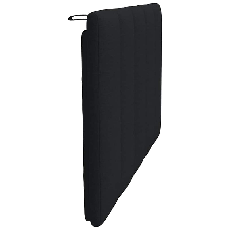 vidaXL fekete szövet fejtámla párna Hanko 80 cm