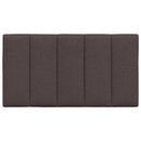 vidaXL sötétbarna szövet fejtámla párna Hanko 80 cm