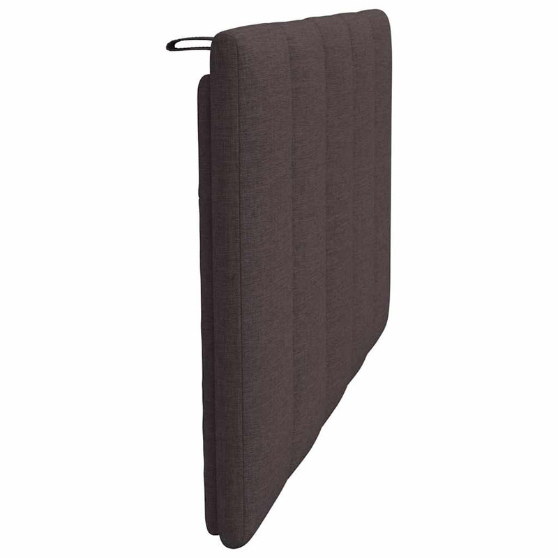 vidaXL sötétbarna szövet fejtámla párna Hanko 80 cm