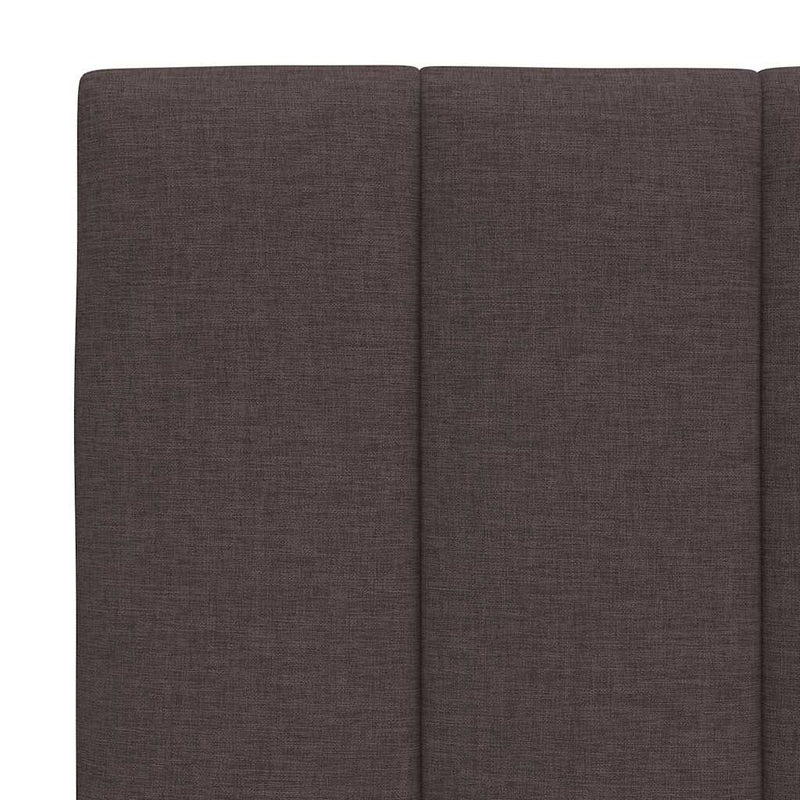 vidaXL sötétbarna szövet fejtámla párna Hanko 80 cm
