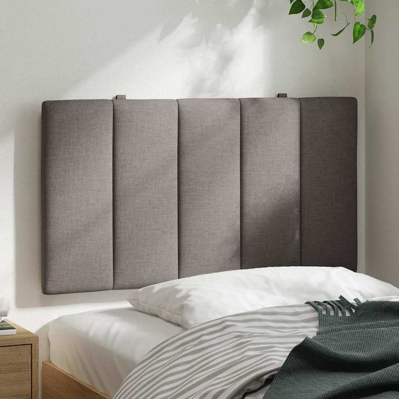 vidaXL tópszínű szövet fejtámla párna Hanko 80 cm