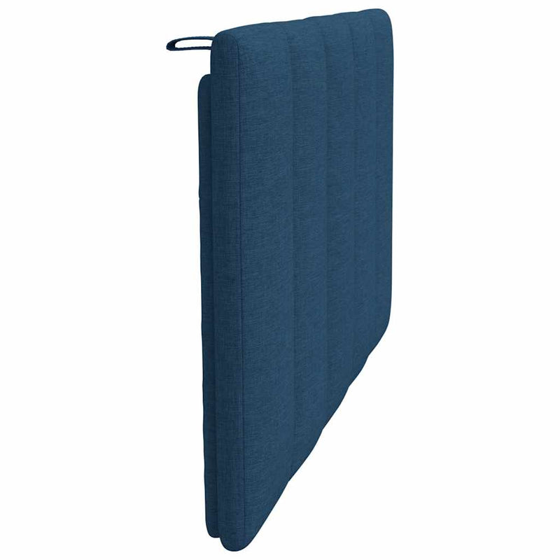 vidaXL kék szövet fejtámla párna Hanko 80 cm