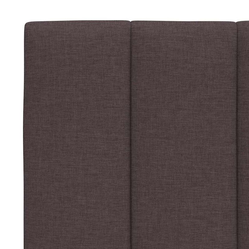 vidaXL sötétbarna szövet fejtámla párna Hanko 90 cm