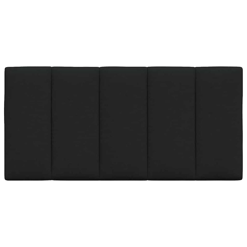 vidaXL fekete szövet fejtámla párna Hanko 100 cm