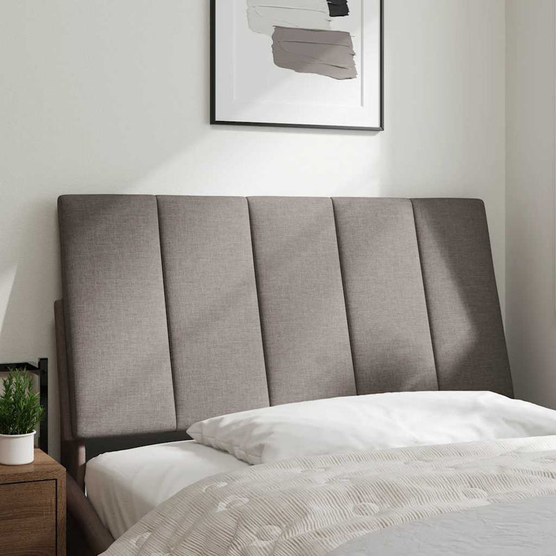 vidaXL tópszínű szövet fejtámla párna Hanko 100 cm