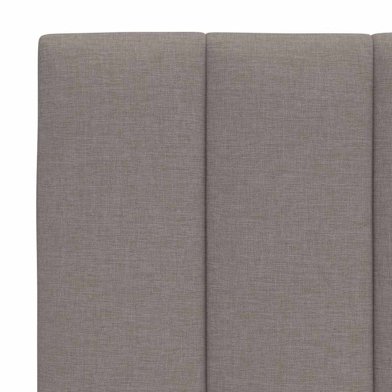 vidaXL tópszínű szövet fejtámla párna Hanko 100 cm
