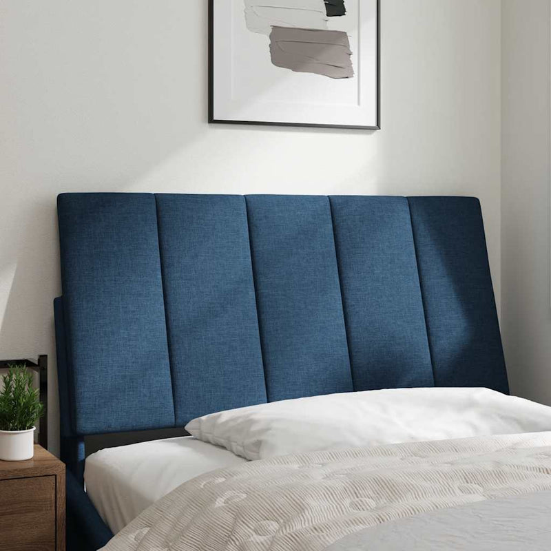 vidaXL kék szövet fejtámla párna Hanko 100 cm