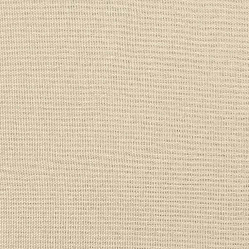 vidaXL krémszínű szövet fejtámla párna Hanko 120 cm