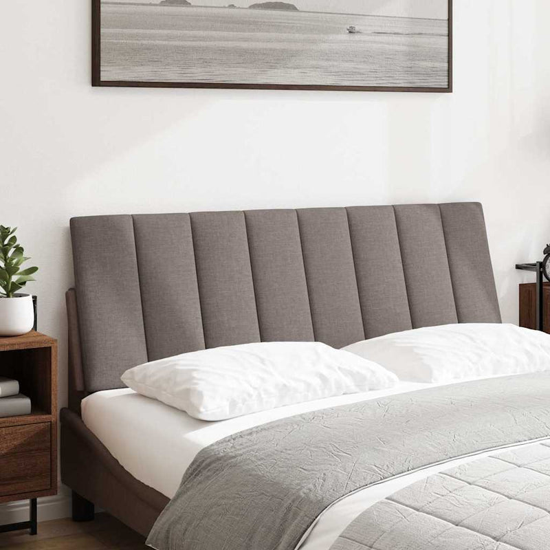 vidaXL tópszínű szövet fejtámla párna Hanko 140 cm