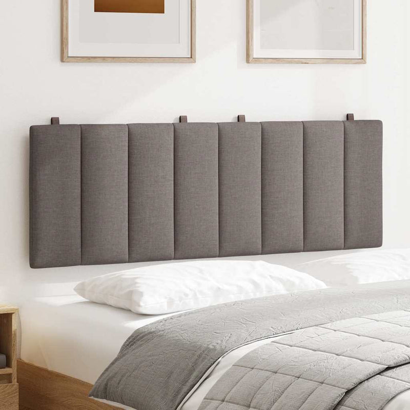 vidaXL tópszínű szövet fejtámla párna Hanko 140 cm
