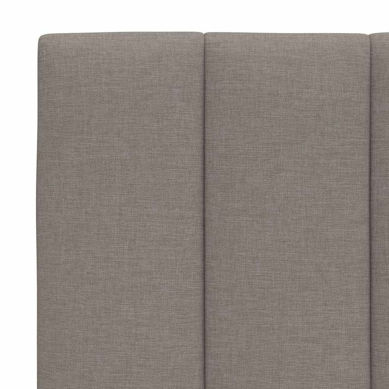 vidaXL tópszínű szövet fejtámla párna Hanko 140 cm