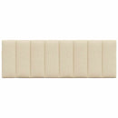 vidaXL krémszínű szövet fejtámla párna Hanko 140 cm