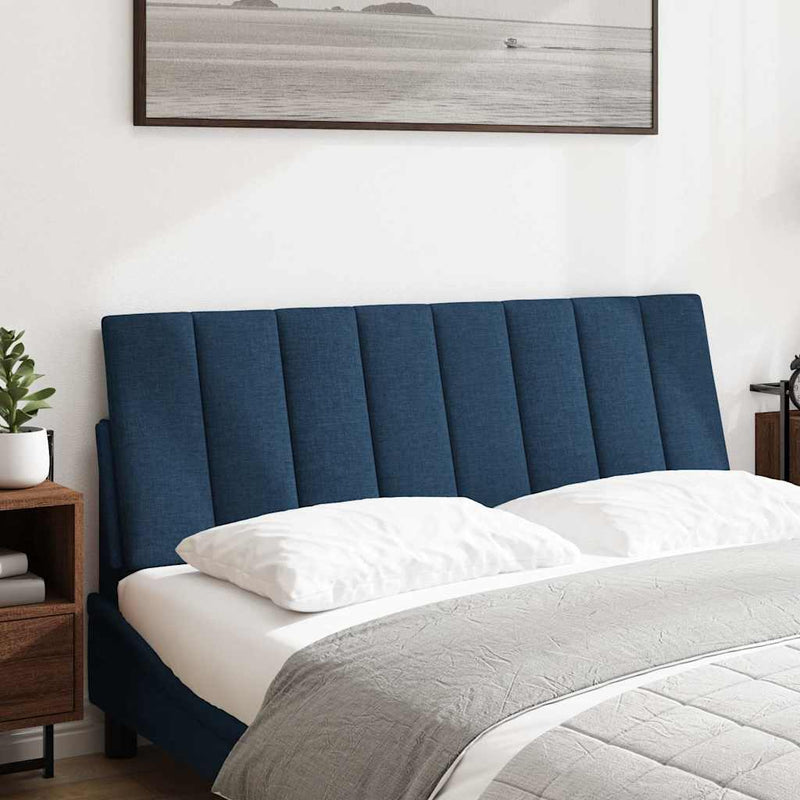 vidaXL kék szövet fejtámla párna Hanko 140 cm