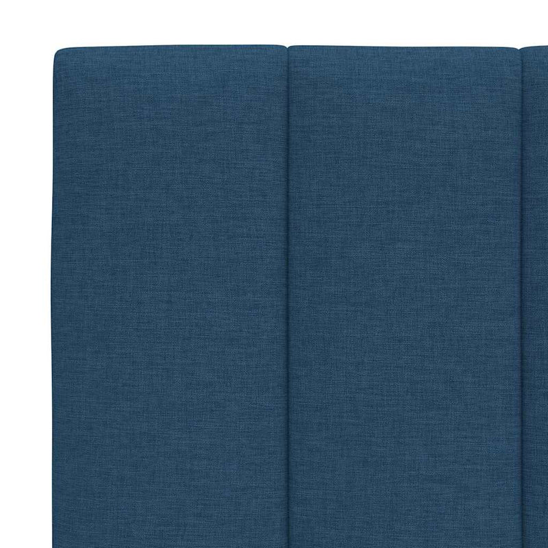 vidaXL kék szövet fejtámla párna Hanko 140 cm