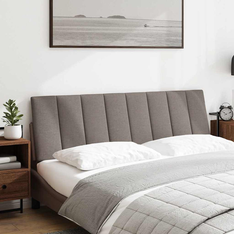 vidaXL tópszínű szövet fejtámla párna Hanko 160 cm