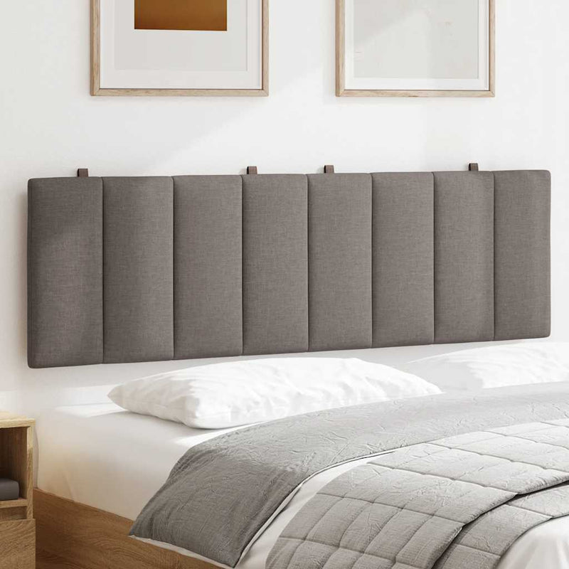 vidaXL tópszínű szövet fejtámla párna Hanko 160 cm