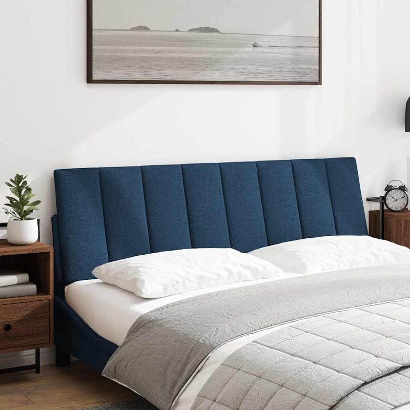 vidaXL kék szövet fejtámla párna Hanko 160 cm