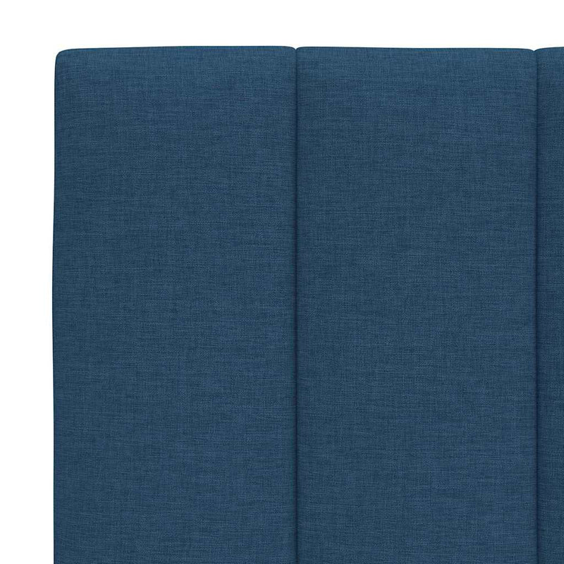 vidaXL kék szövet fejtámla párna Hanko 160 cm