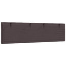 vidaXL sötétbarna szövet fejtámla párna Hanko 180 cm