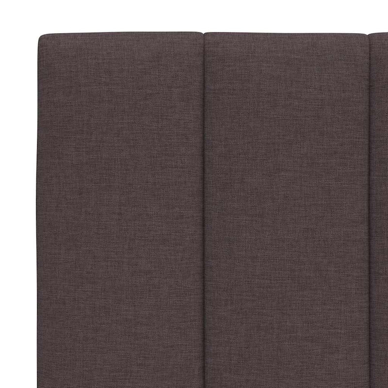 vidaXL sötétbarna szövet fejtámla párna Hanko 180 cm