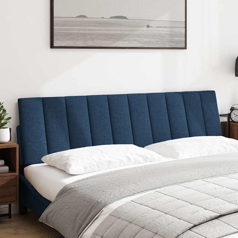 vidaXL kék szövet fejtámla párna Hanko 180 cm