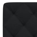 vidaXL fekete szövet fejtámla párna 80 cm