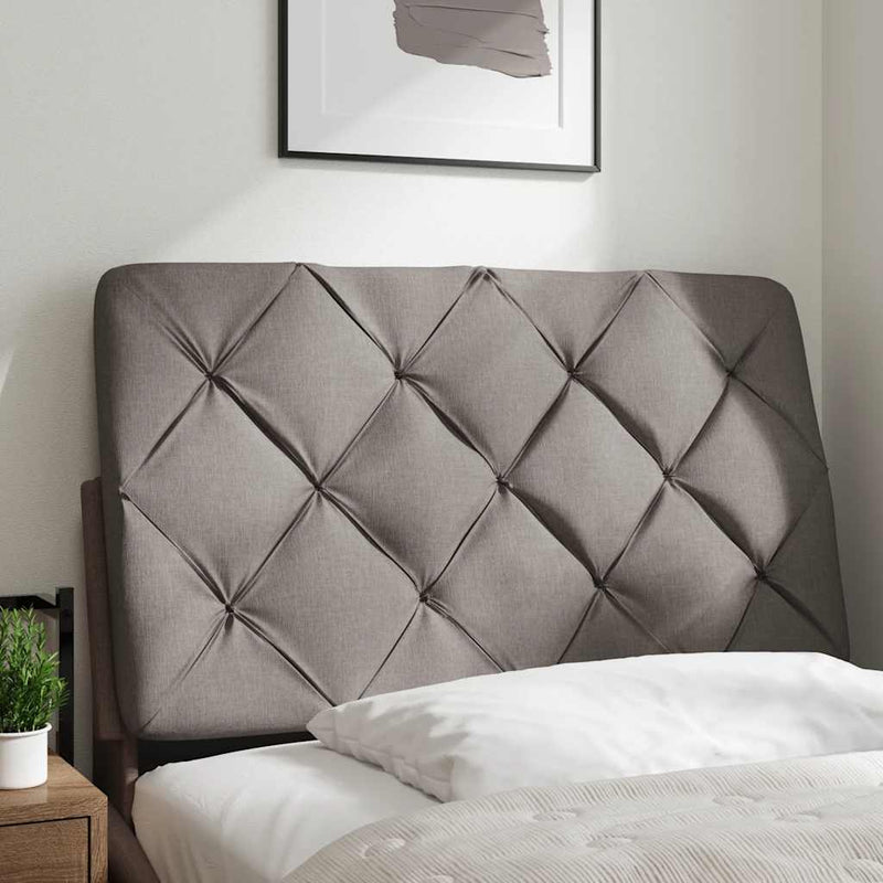 vidaXL tópszínű szövet fejtámla párna 80 cm