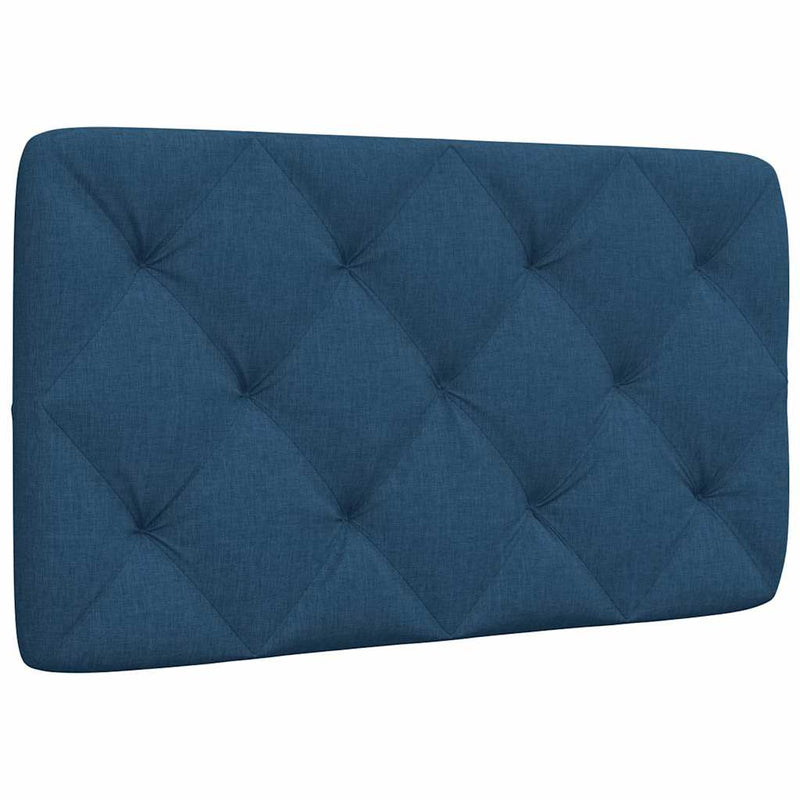 vidaXL kék szövet fejtámla párna 80 cm