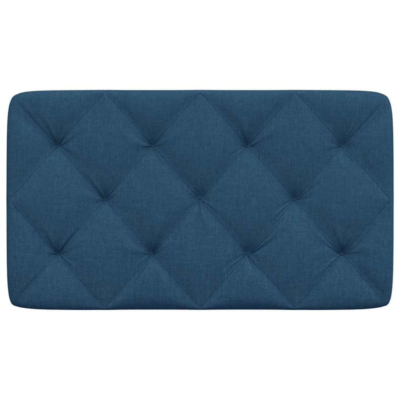 vidaXL kék szövet fejtámla párna 80 cm