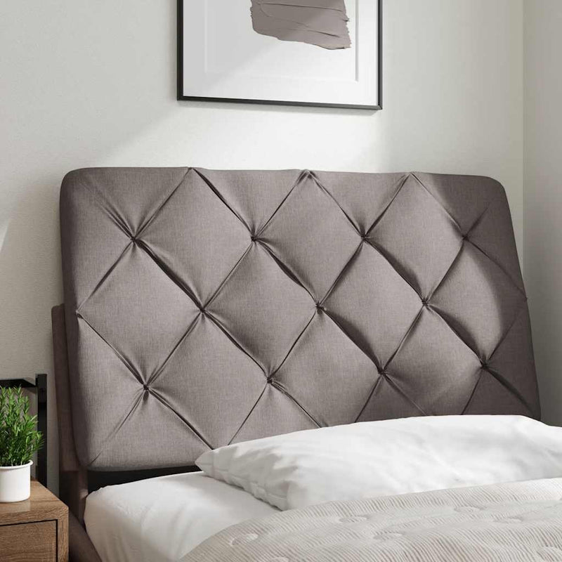 vidaXL tópszínű szövet fejtámla párna 90 cm