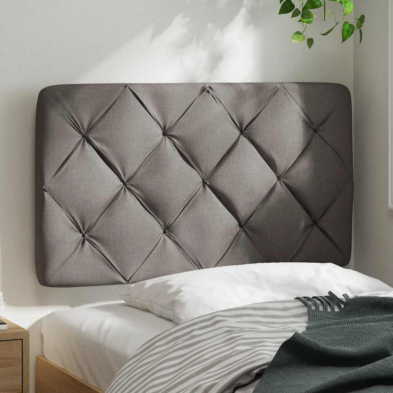 vidaXL tópszínű szövet fejtámla párna 90 cm