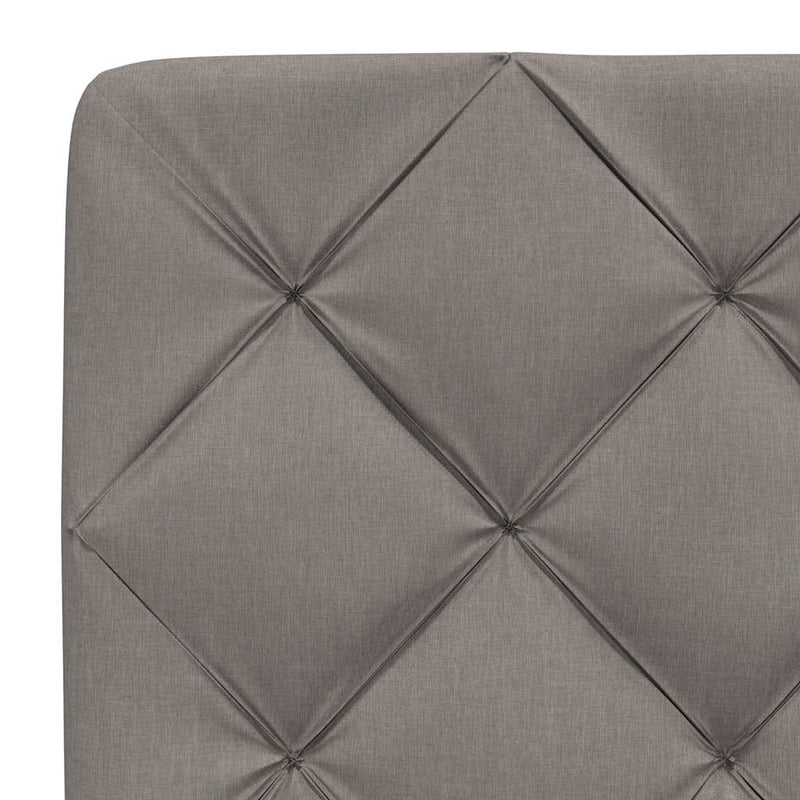 vidaXL tópszínű szövet fejtámla párna 90 cm