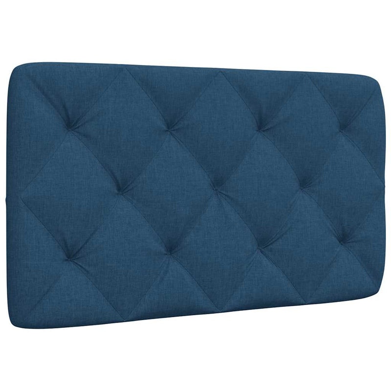vidaXL kék szövet fejtámla párna 90 cm