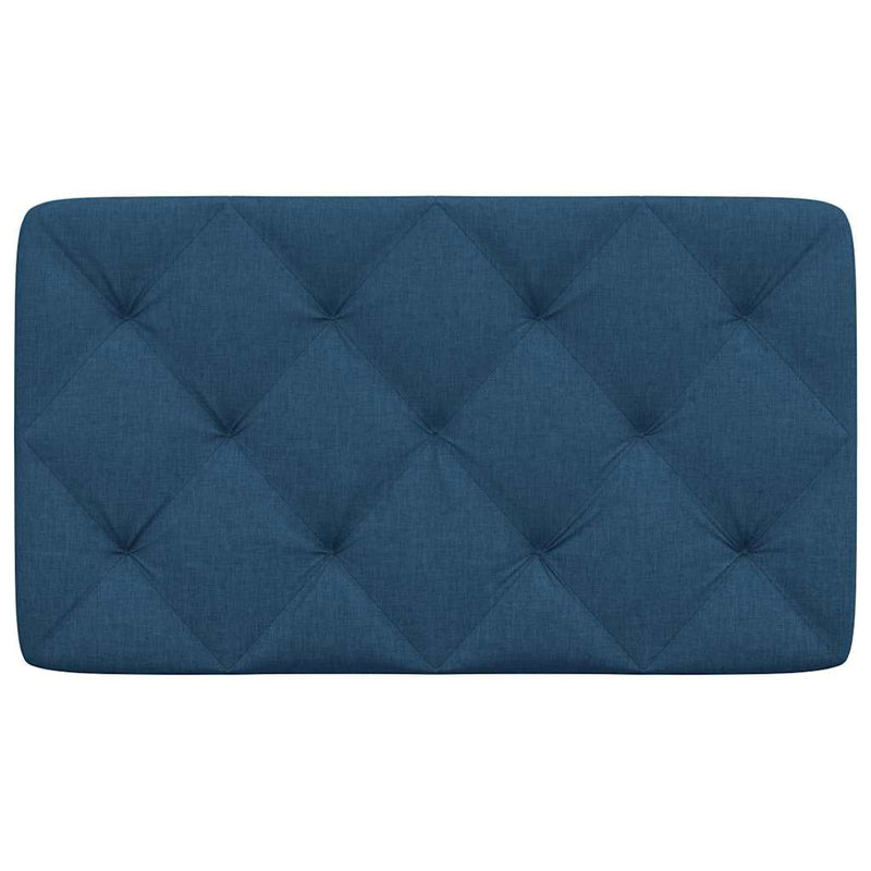 vidaXL kék szövet fejtámla párna 90 cm