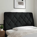 vidaXL fekete szövet fejtámla párna 100 cm