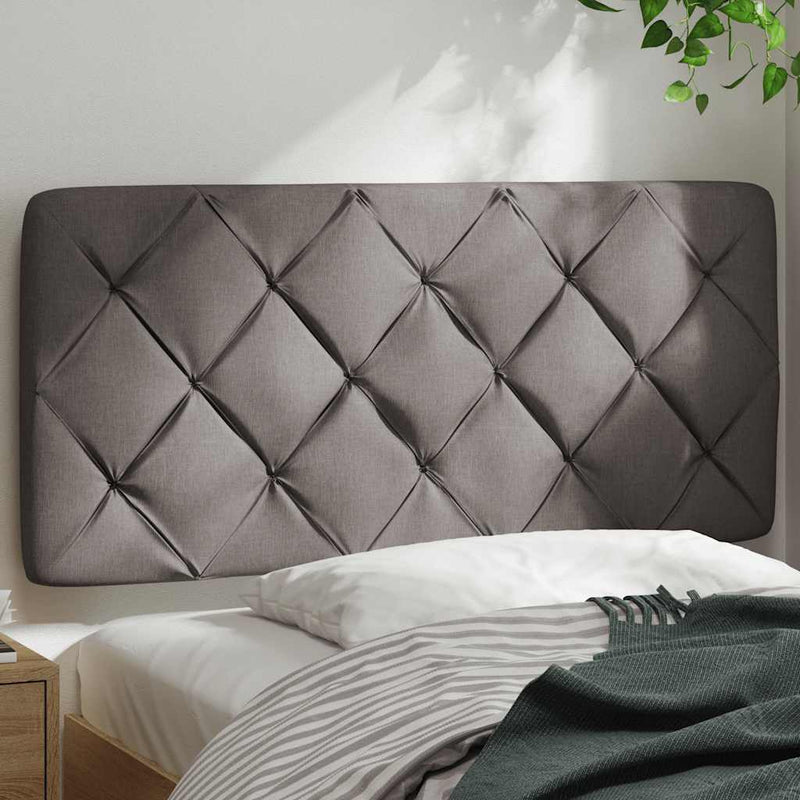 vidaXL tópszínű szövet fejtámla párna 100 cm